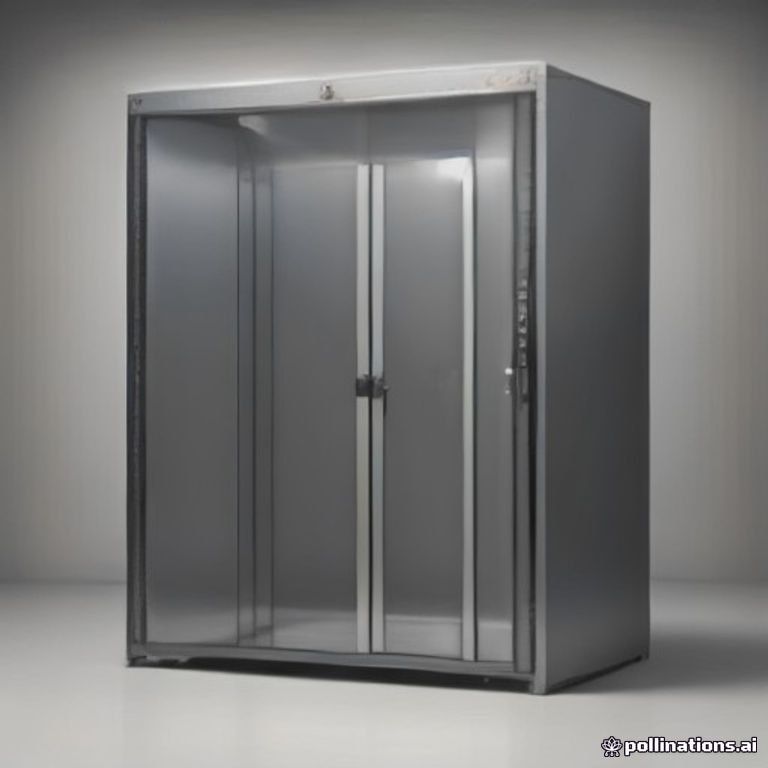 Armoire coupe-feu 90 minutes avec bac de rétention amovible