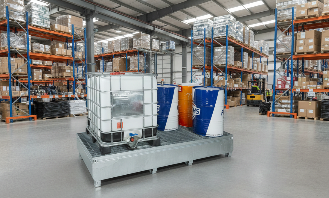 bac de retention produit dangereux