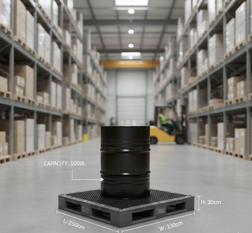 bac de rétention 1000l