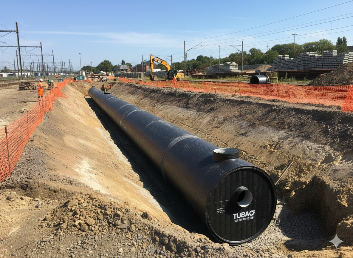 bac de rétention eau pluviale