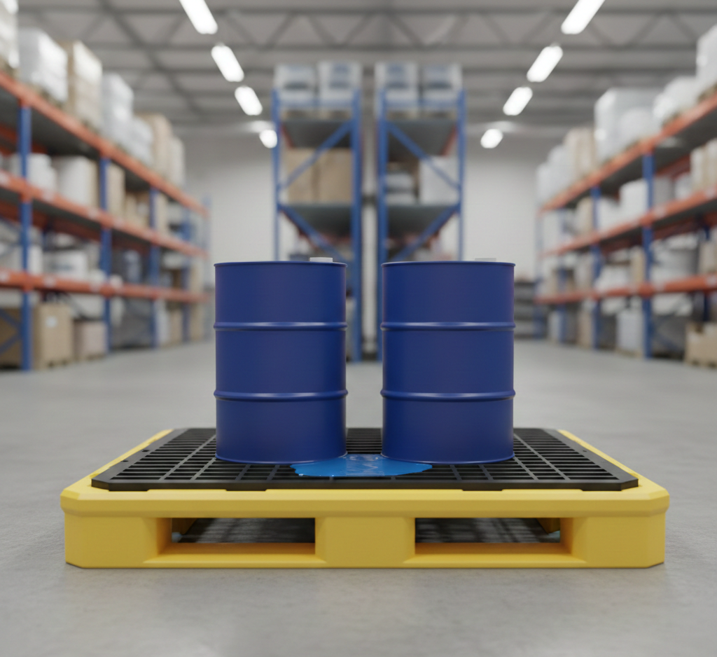 bac de rétention plastique