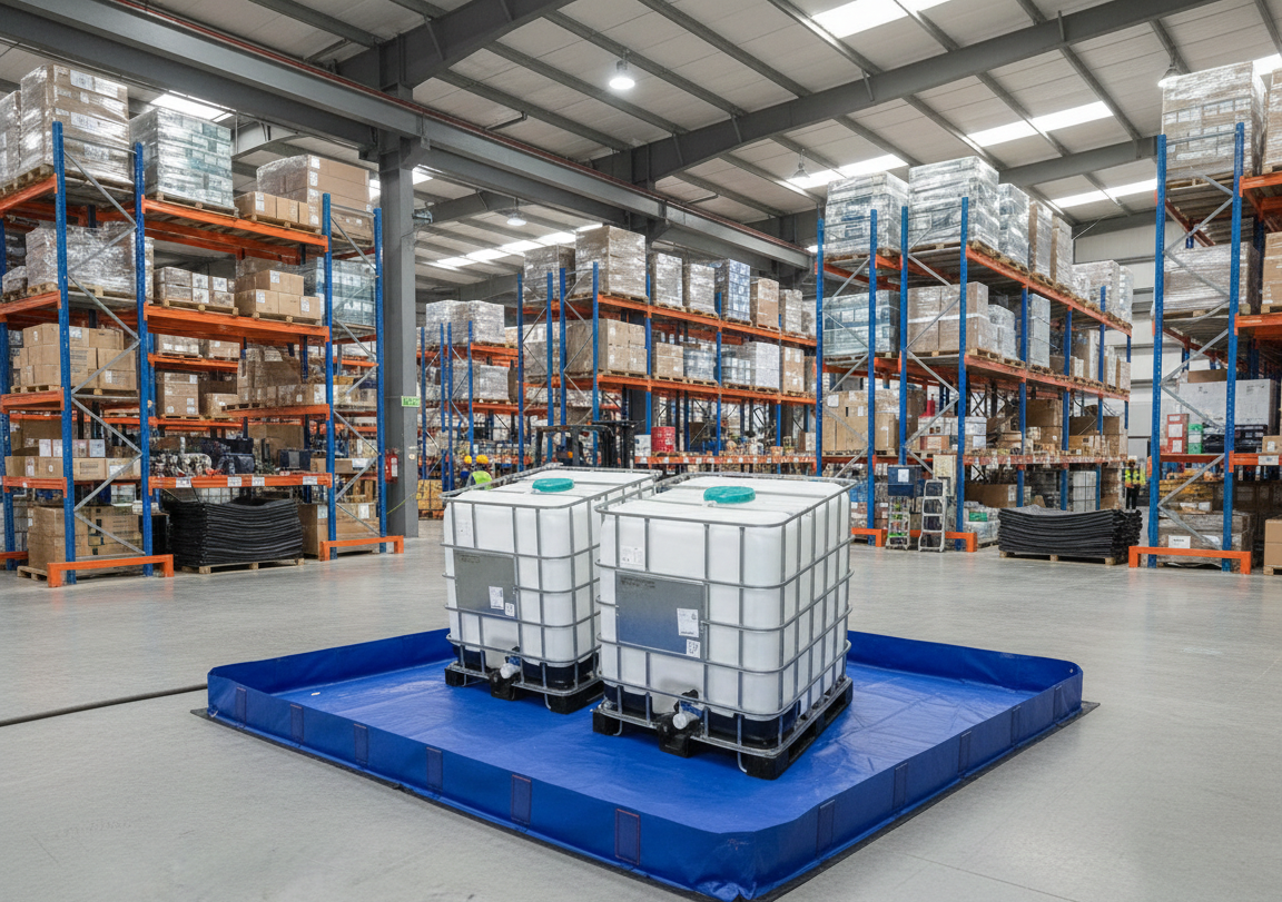 bac de rétention souple