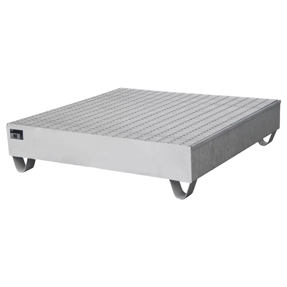 Bac de rétention inox 222l à 1128l