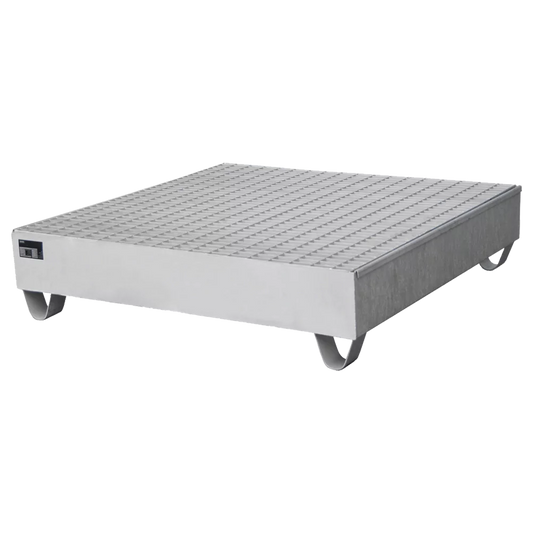 Bac de rétention inox 222l à 1128l